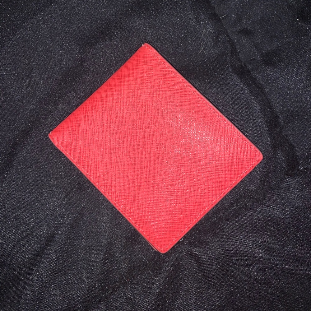 Pink Michael Kors card holder